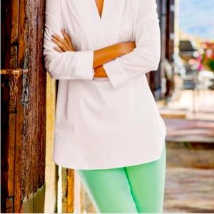 Soft Surroundings Metro Leggings with Snap Detail